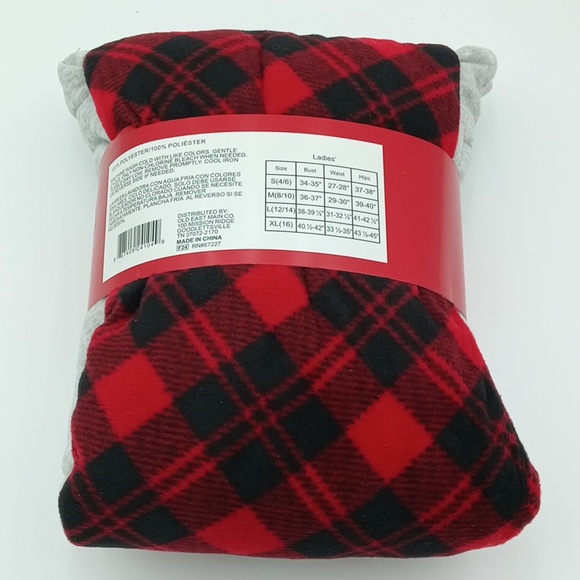 (Christmas) Oh What Fun Pajama Set Women's XL New - Picture 3 of 4